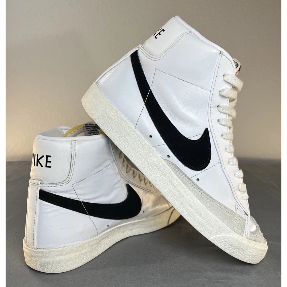 Nike Blazer Mid 77 CZ1055-100 White Casual Sneakers Size 9 Mens/ 10.5 Womens VTG